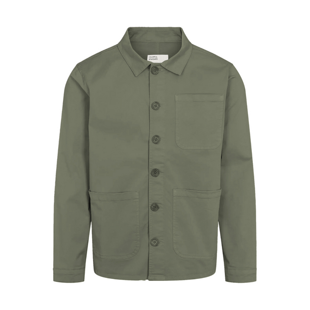 Colorful Standard | Organic Workwear Jacket | Dusty Olive