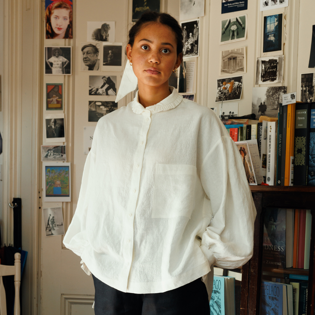 Jennifer Slattery | MAUD Linen Shirt | Cream