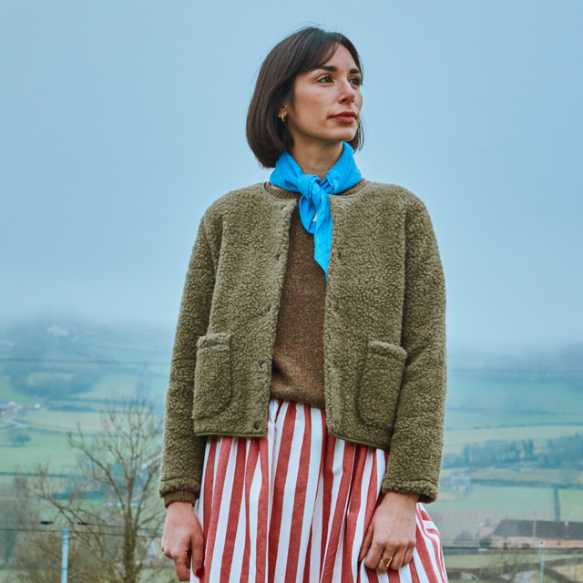Poudre Organic | EDELWEISS Jacket | Vert