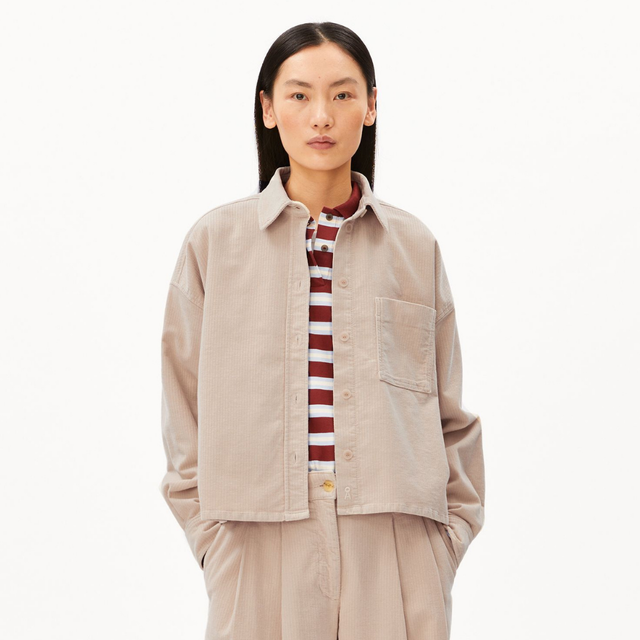 Armedangels | NALAANI Corduroy Blouse | Soft Honey
