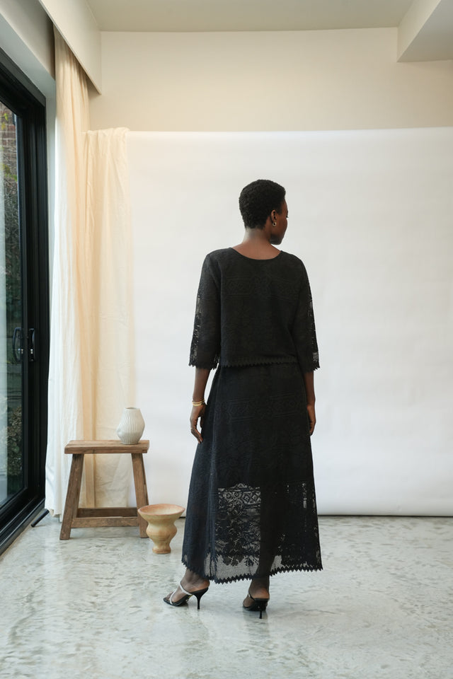 Beaumont Organic | DAISY-FAY Top | Black