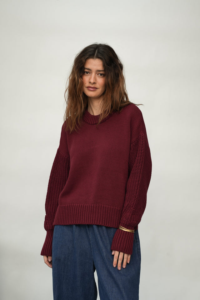 Beaumont Organic | EMMY Jumper | Bordeaux