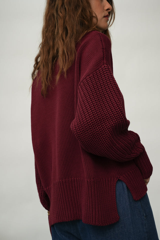 Beaumont Organic | EMMY Jumper | Bordeaux