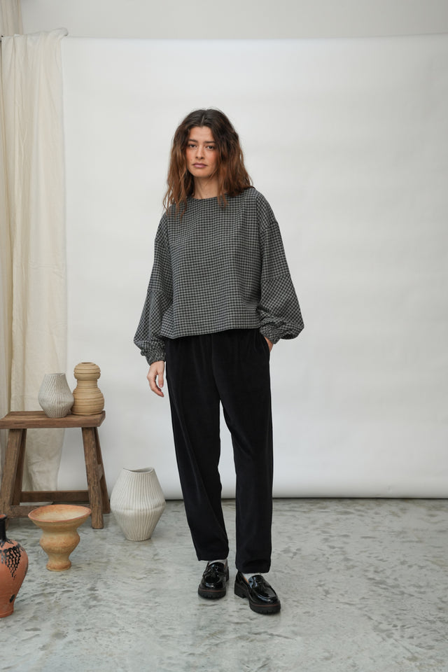 Beaumont Organic | HAZEL CAY Blouse | Gingham