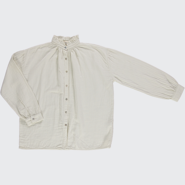 Poudre Organic | Organic Cotton ROSIER SHIRT | Almond Milk