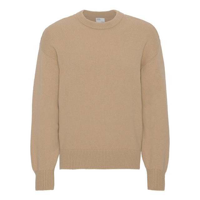 Colorful Standard | Oversized Merino Wool Crew | honey beige