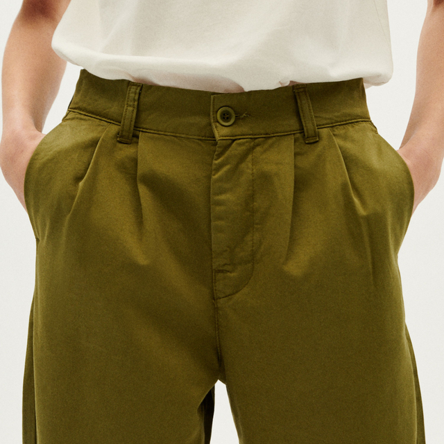 Thinking Mu | Rina Trouser | Forest Green