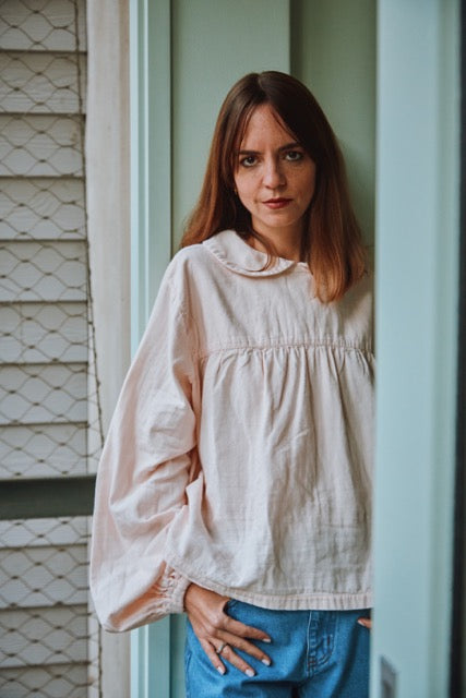 Poudre Organic | AMSONIA Blouse | Soft Pink