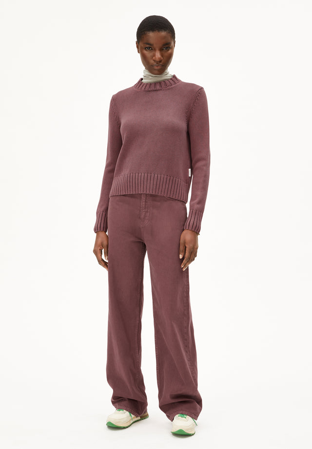 Armedangels | AMALIAAS Jumper | Dark Berry
