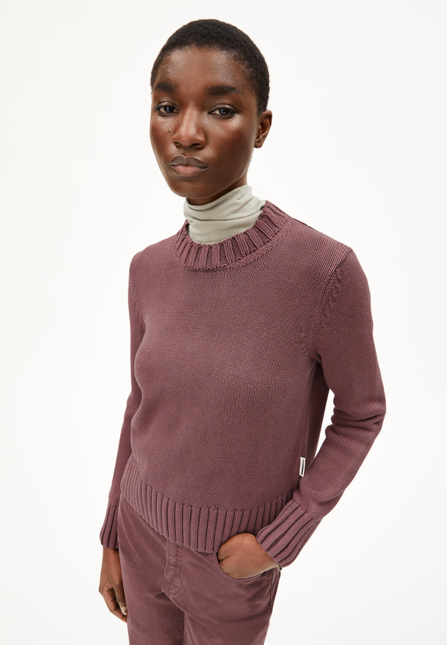 Armedangels | AMALIAAS Jumper | Dark Berry