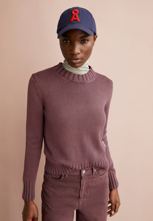 Armedangels | AMALIAAS Jumper | Dark Berry