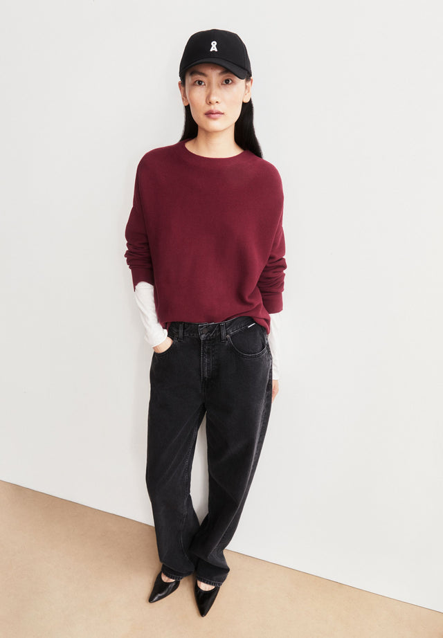 Armedangels | MERINAA Jumper | Velvet Red