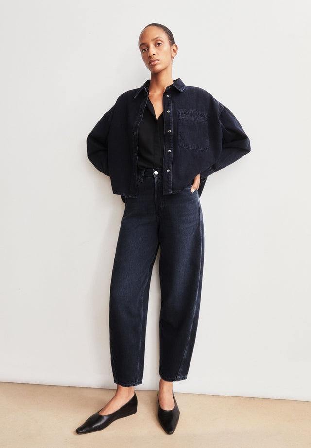 Armedangels | BAARLY Barrel Jean | Fluid Ink