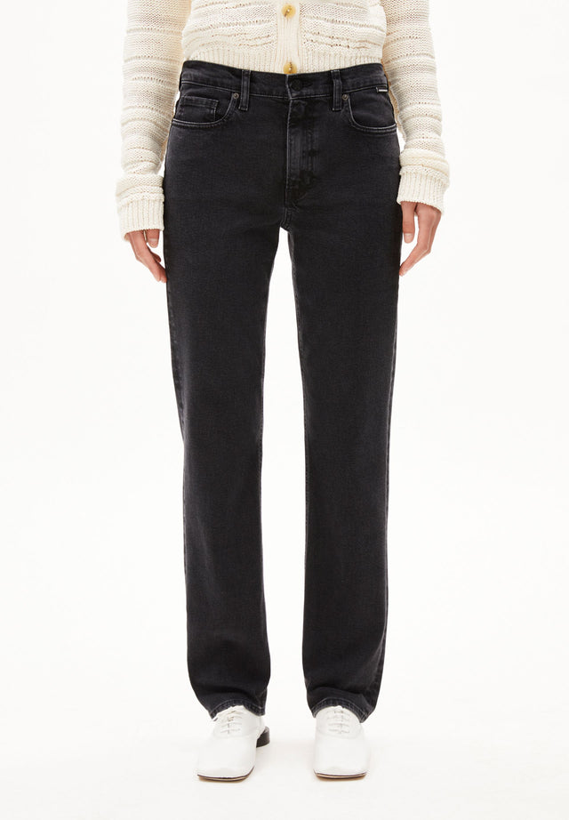 Armedangels| CARENNA Straight Jeans | Ebony