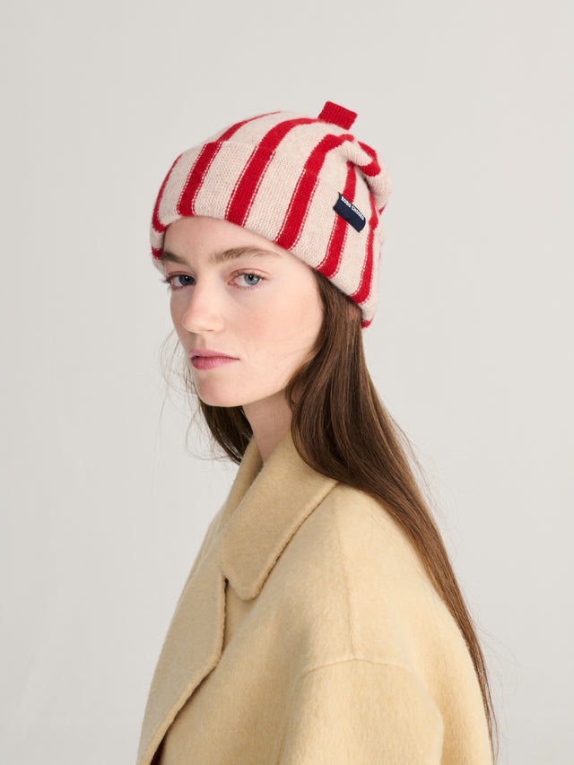 Bobo Choses | Merino Wool Striped Beanie