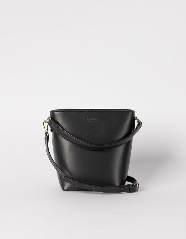 OMy bag | Vegan Bobbi Bucket Bag | Midi Black