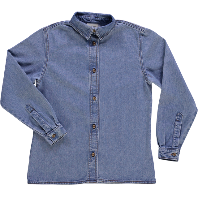 Poudre Organic | CAPUCINE Denim Blouse