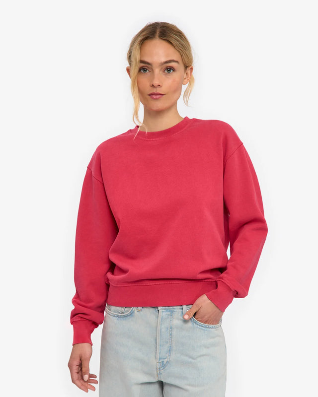 Colorful Standard | Organic Sweatshirt | Faded Red