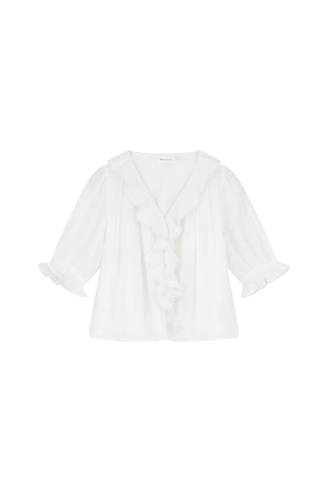 Skall Studio | CLEA Blouse | White