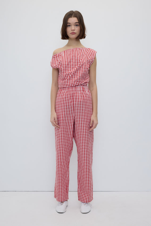 Rita Row | CEP Pants | Red Gingham