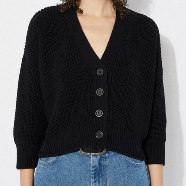 Rita Row | SCLATER Cardigan | Black