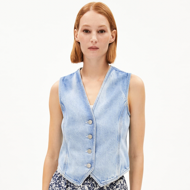 Armedangels | SINERIAA Vest | Denim