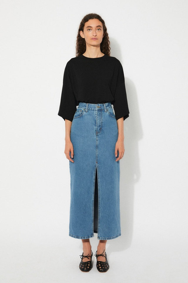 Rita Row | MOLIERE skirt | Denim