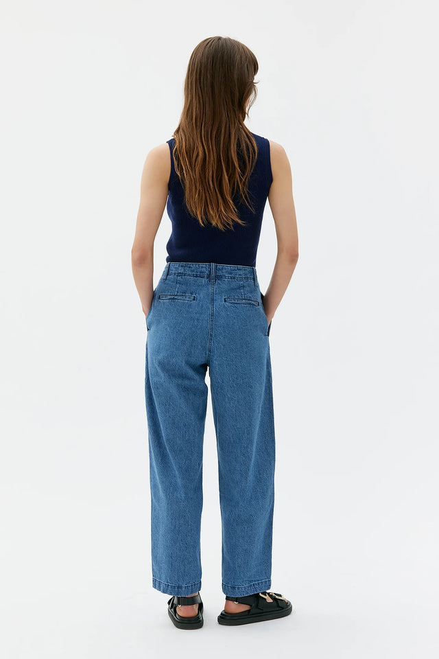 MASKA | LENOS Organic Cotton Denim| Light Indigo