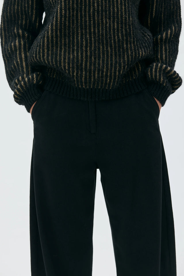 MASKA| NONA Cashmere Trousers | Black