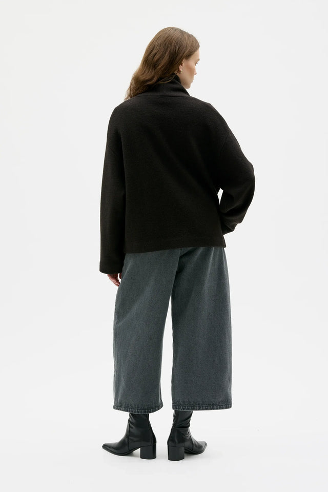 MASKA | HALE Wool Jacket | Morel Brown