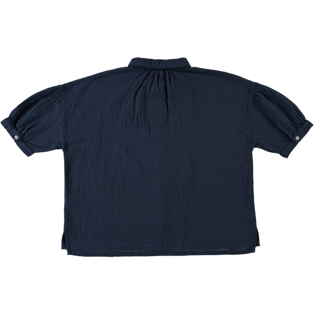Poudre Organic | NEOTINE Blouse | Midnight Navy