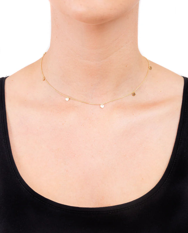 Natasha Sherling | Little Rays of Light | Gold Necklace