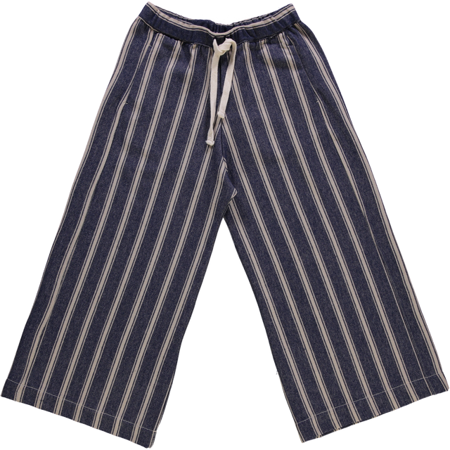 Poudre Organic | SANTAL Trousers | Blue Stripes