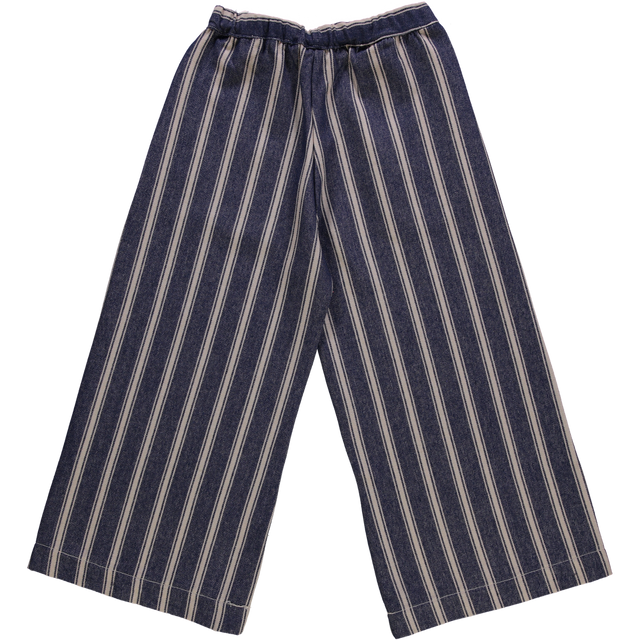 Poudre Organic | SANTAL Trousers | Blue Stripes