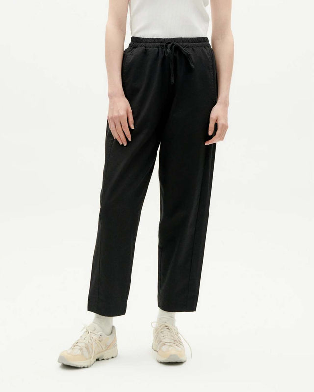Thinking Mu | ESTHER Pants | Black