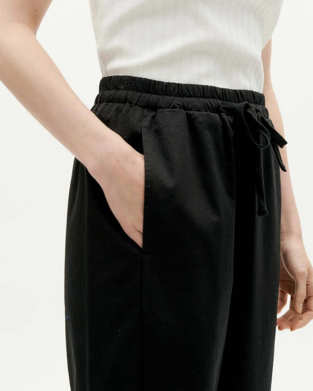 Thinking Mu | ESTHER Pants | Black