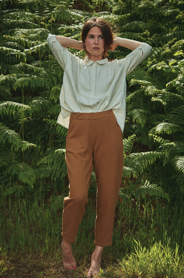 Poudre Organic | Neotine Blouse | Almond Milk