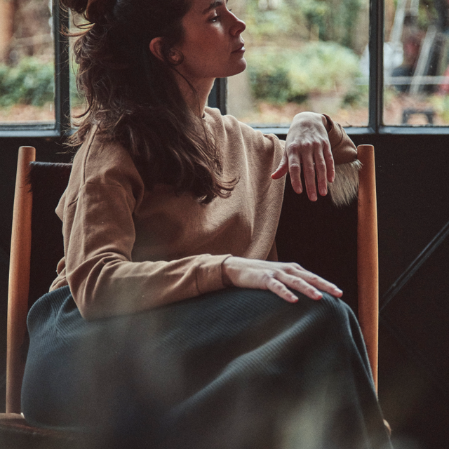 Poudre Organic | Cosmos Skirt | Pirate Black