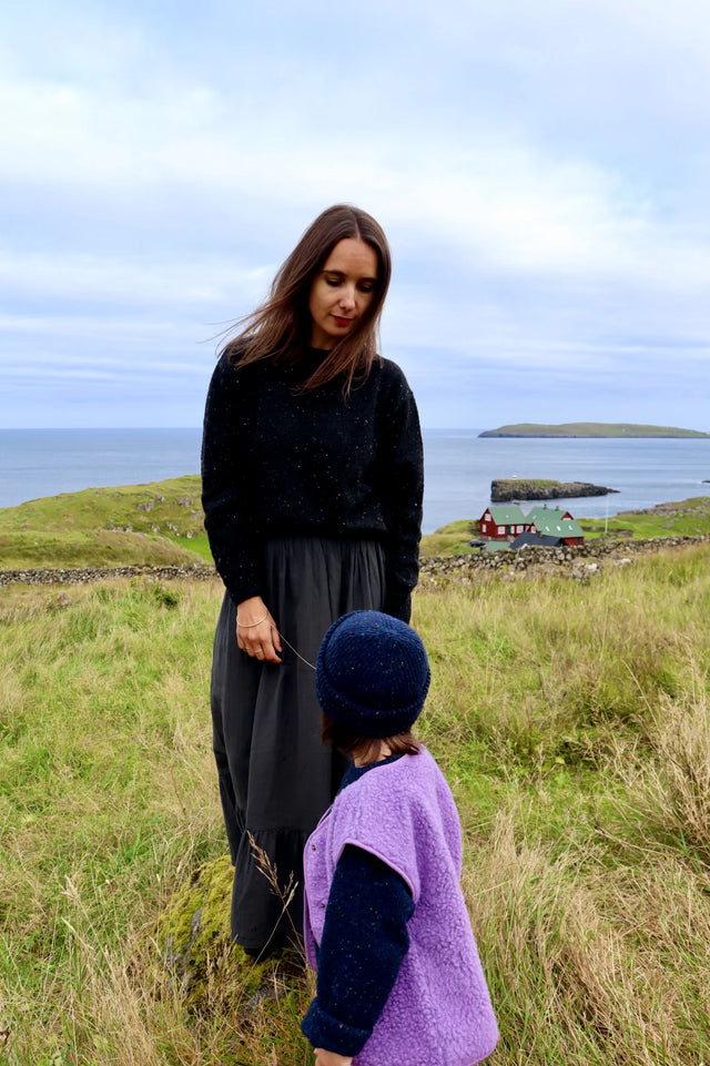 Poudre Organic | PULL THÉ Jumper | Speckled Black