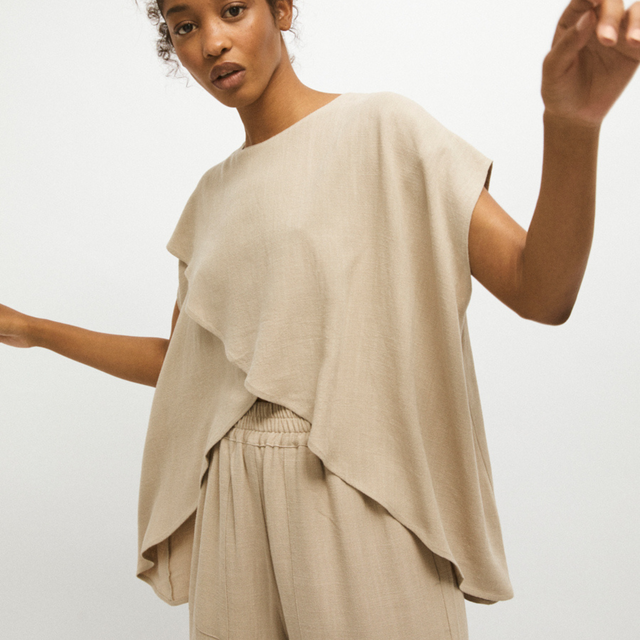 Rita Row | LUCIA Top | Sand