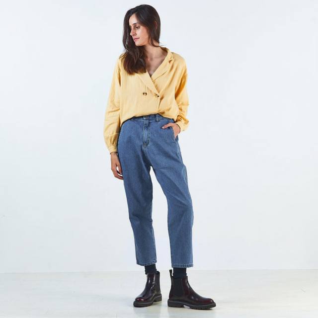 Poudre Organic| Carotte Jean | Light blue | LONG Leg