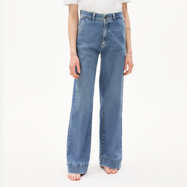 Armedangels | ANUAA Jeans | Wide leg Blue Jeans