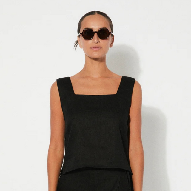 Rita Row | AURORA Top| Black