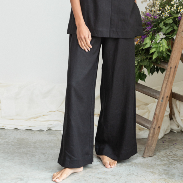 Beaumont Organic | ZOYA-MAY Trousers| Black