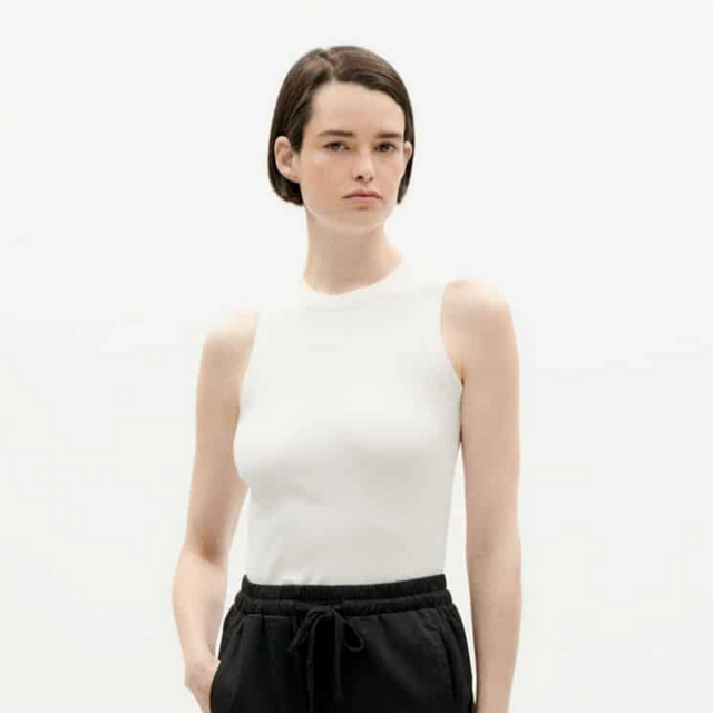 Thinking Mu | JULIETTE Top | White