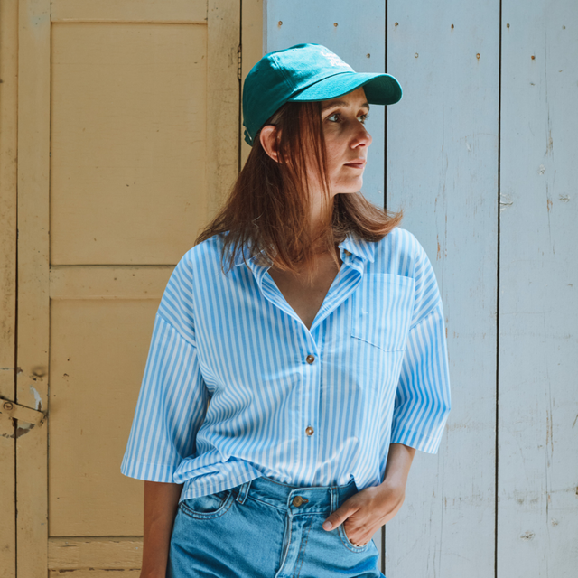 Poudre Organic | CARVI Blouse | Stripe