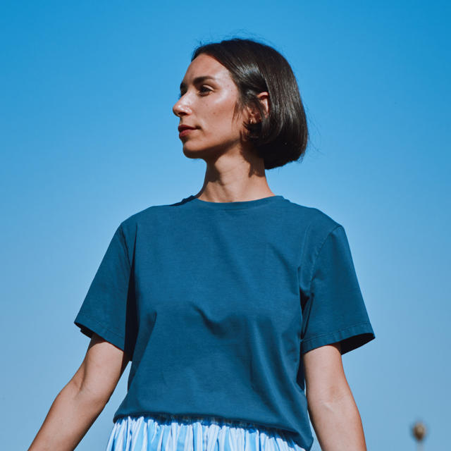 Poudre Organic | CAMISETA T-Shirt | Midnight Navy