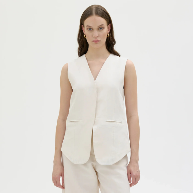MASKA | HAYA Vest | White