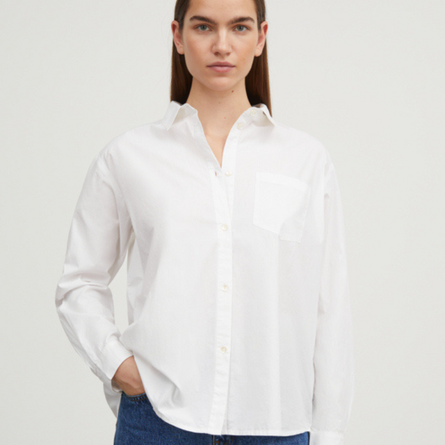 Skall Studio | MAY Shirt | Optic White