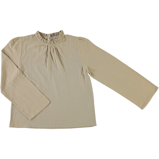 Poudre Organic | PATCHOULI Blouse | Pale Khaki